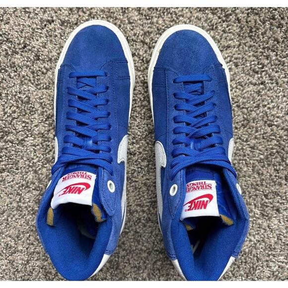 Nike Blazer Mid Stranger Things OG Collection Size 4 Men's (Size 5.5 Women's) - Picture 8 of 11